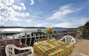 Stunning Apartment In Trogir With House Sea View